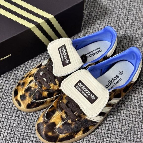 NWT adidas Samba Pony Wales Bonner Leopard - Picture 1 of 6